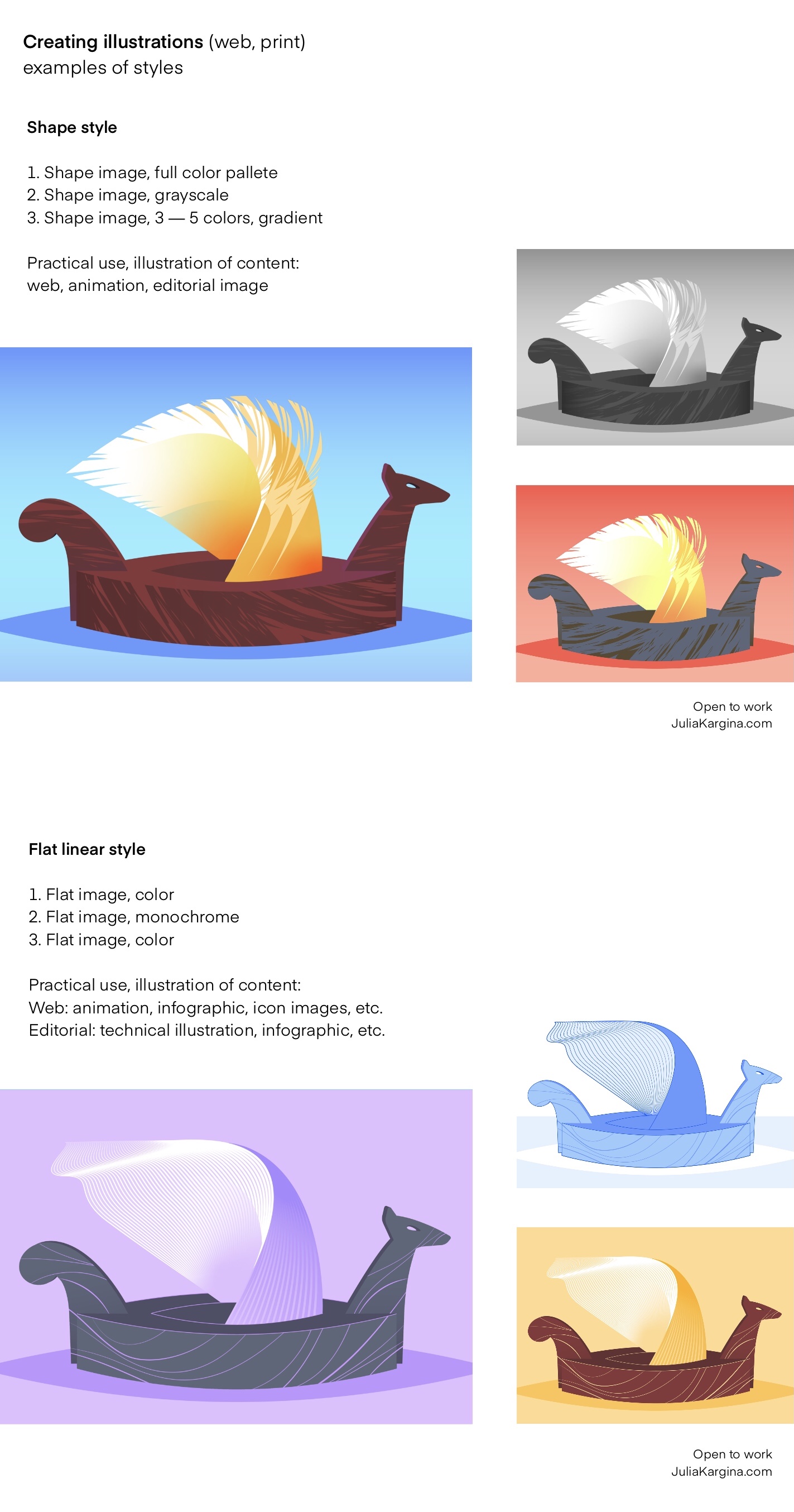 Illustration Examples of style