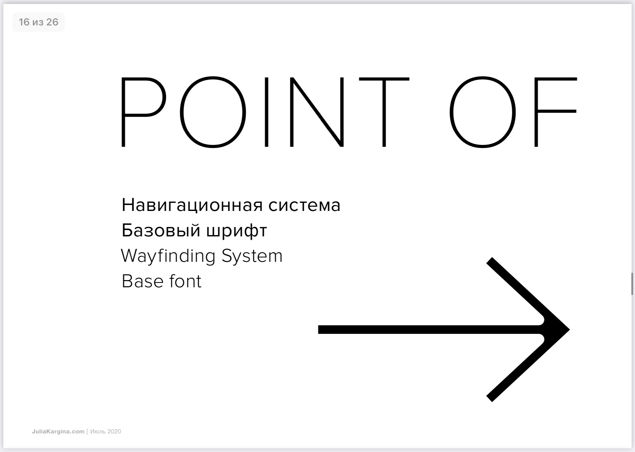 Typeface & sign system